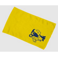 Budget Rally Terry Towel Hemmed 11x18 - Yellow (Imprinted)